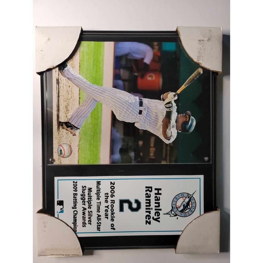 Rare-Hanley Ramirez commemorative plaque!